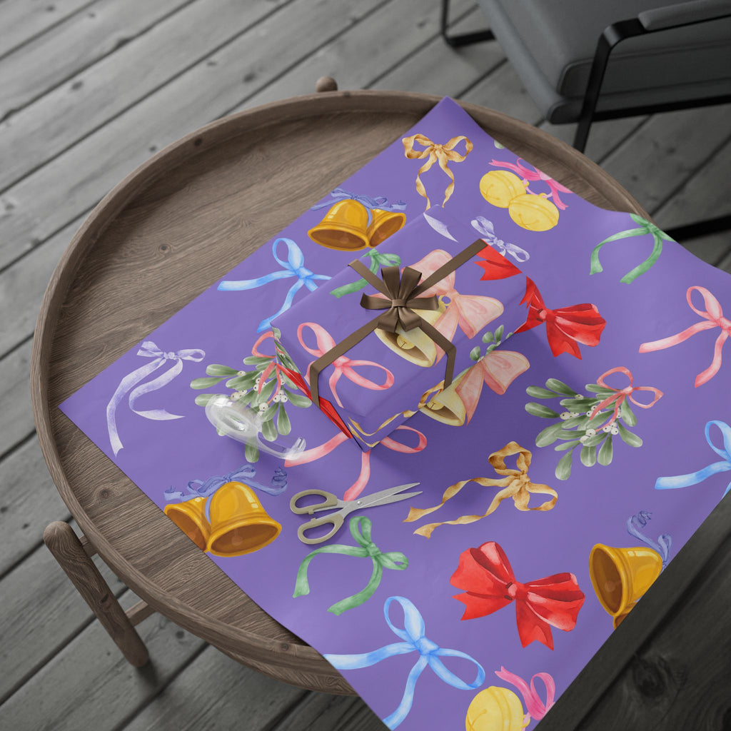 Mistletoe & Bows - Wrapping paper