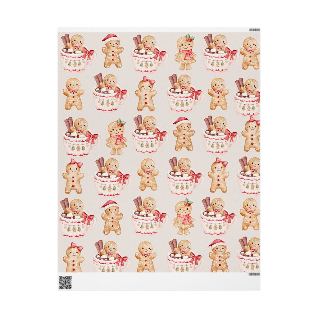 Vintage Gingerbread - Wrapping Paper