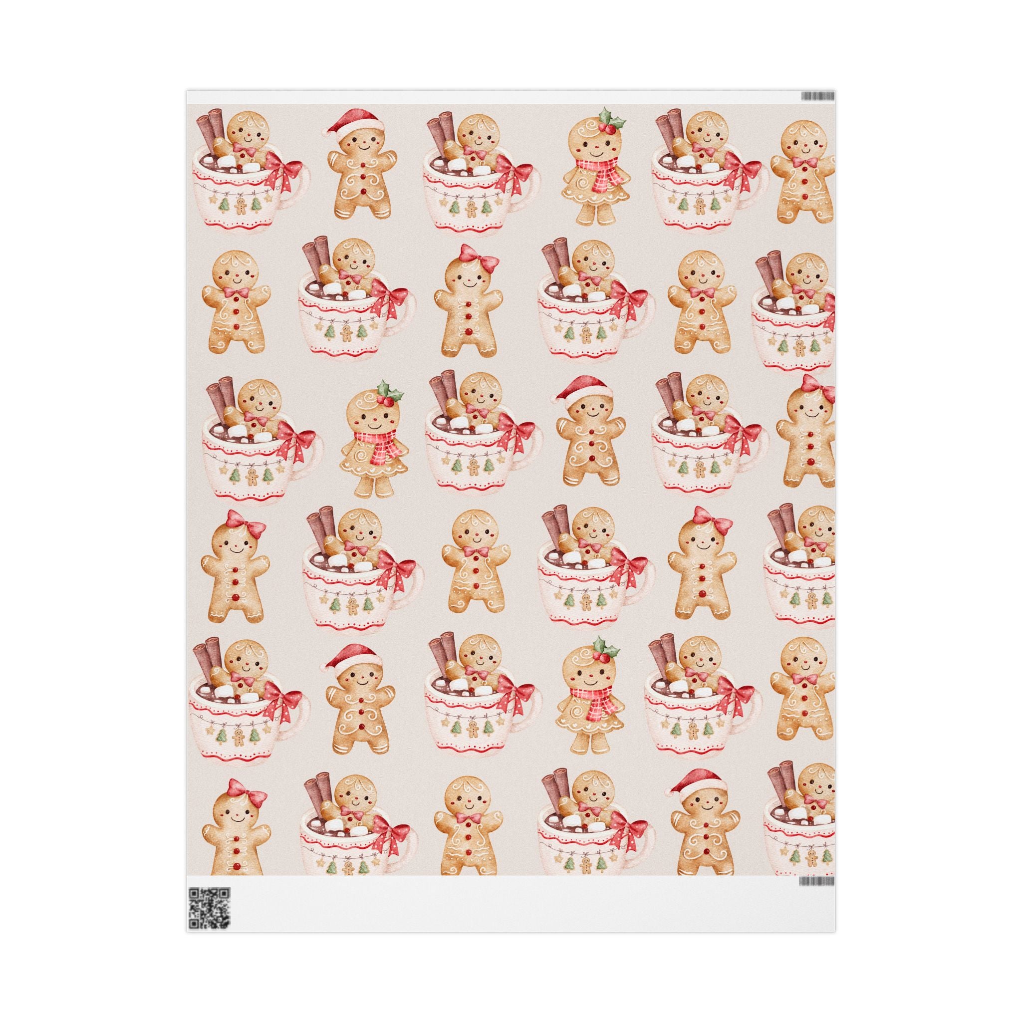 Vintage Gingerbread - Wrapping Paper