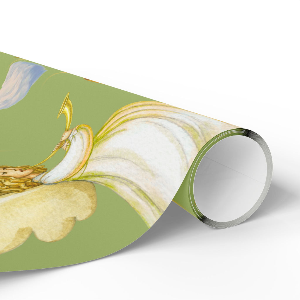 Angel, Moon, & Dove - Wrapping Paper