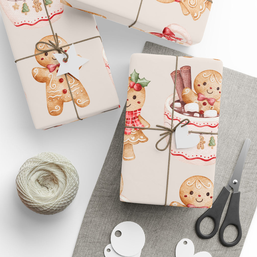 Vintage Gingerbread - Wrapping Paper
