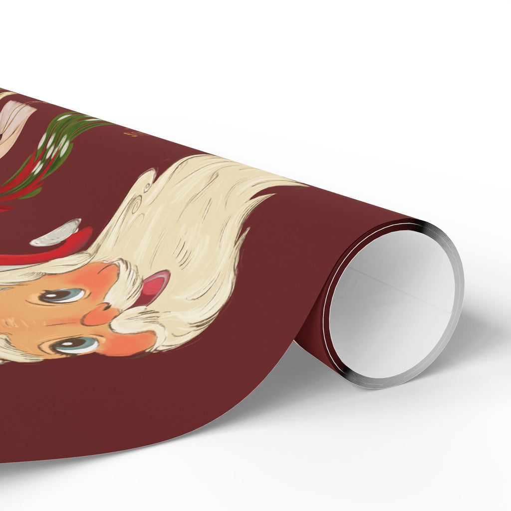 Vintage Santa Christmas  - Wrapping Paper