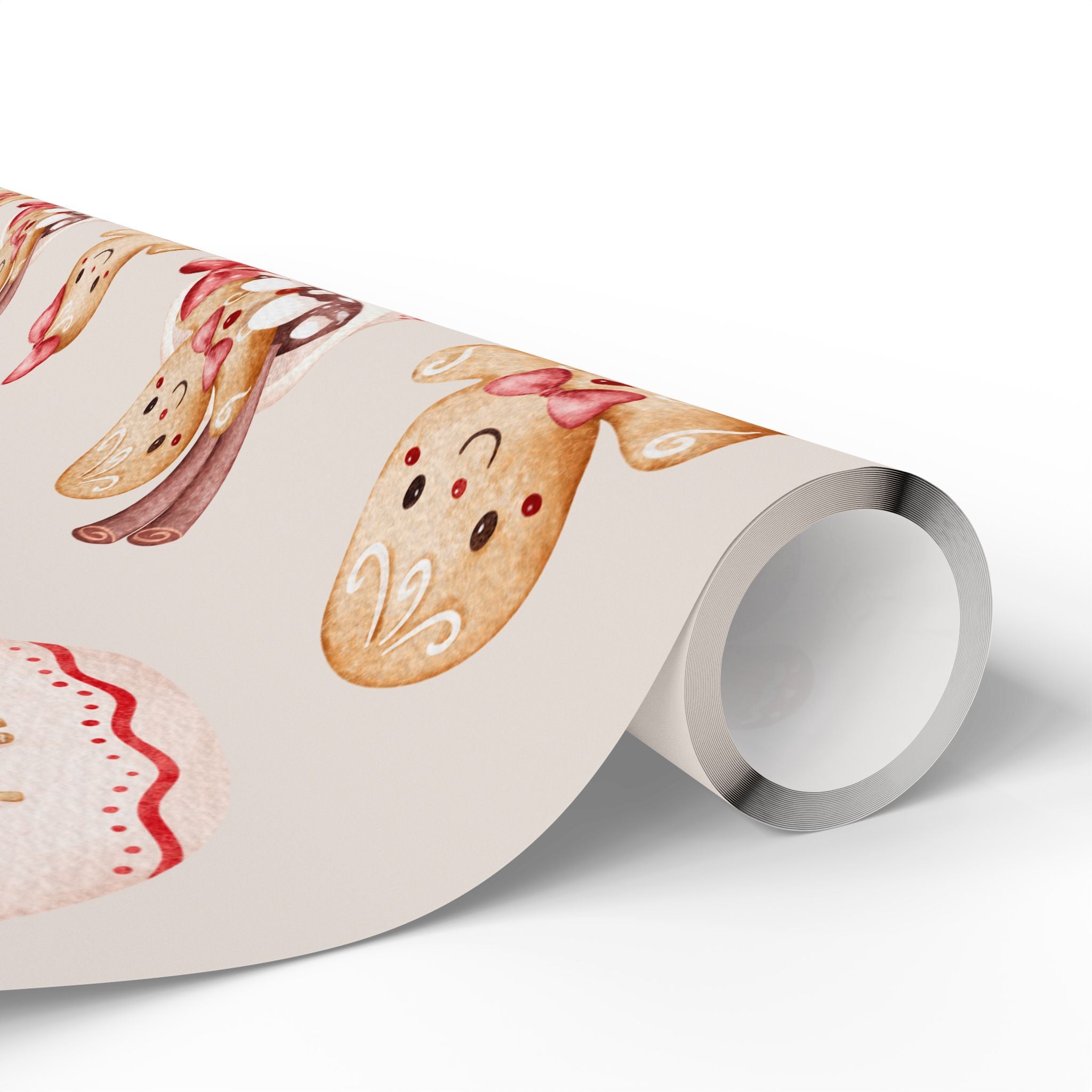 Vintage Gingerbread - Wrapping Paper