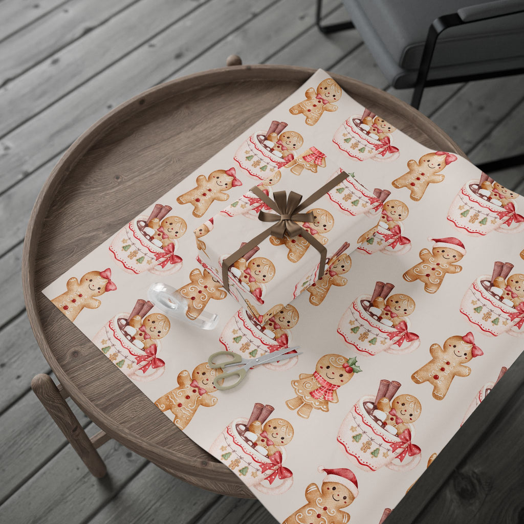 Vintage Gingerbread - Wrapping Paper